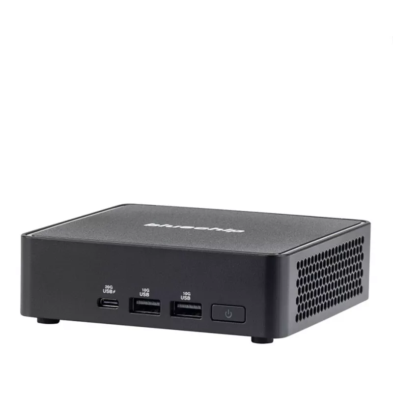 bluechip BUSINESSline M1550 Intel Core 5 210H 16 GB DDR5-SDRAM 500 GB SSD Windows 11 Pro miniarvuti Must