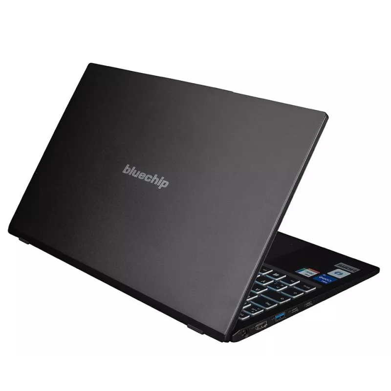 bluechip TRAVELline B15W57 Intel® Core™ i5-1335U protsessor / 4,60 GHz, Windows 11 Pro, 15,6-tolline matti IPS-paneel, 1920 x 1080, 16 GB DDR5, 500 GB NVMe SSD, Intel® WiFi 6 AX211 2×2, Bluetooth 5.3, Gigabit Ethernet, Intel® Iris® Xe graafika, Thunderbolt™ 4 USB-C pordi kaudu