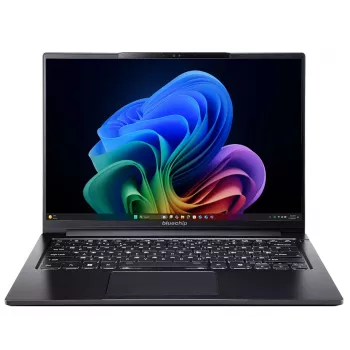 bluechip TRAVELline U14W17, Copilot+ PC sülearvuti Intel Core Ultra 5 135H 35,6 cm (14 tolli) 16 GB LPDDR5x-SDRAM 500 GB SSD Wi-Fi 7 (802.11be) Windows 11 Pro Must