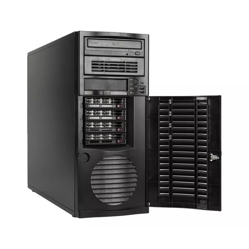 bluechip SERVERline T40321s torn, Intel® Xeon® Silver 4410Y protsessor / kuni 3.90 GHz, 32 GB DDR5, 2 x 960 GB SSD, 2 x RJ45 (10 Gb/s)