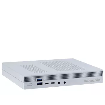 bluechip BUSINESSline S3160 *Valge* Inteli Core i5 protsessor 14400 / kuni 4,70 GHz, Windows 11 Pro, 8 GB DDR5, 500 GB NVMe SSD, Inteli Wi-Fi 6, Bluetooth 5.3, 1 × RJ45 (2,5 Gb/s), Inteli UHD graafika