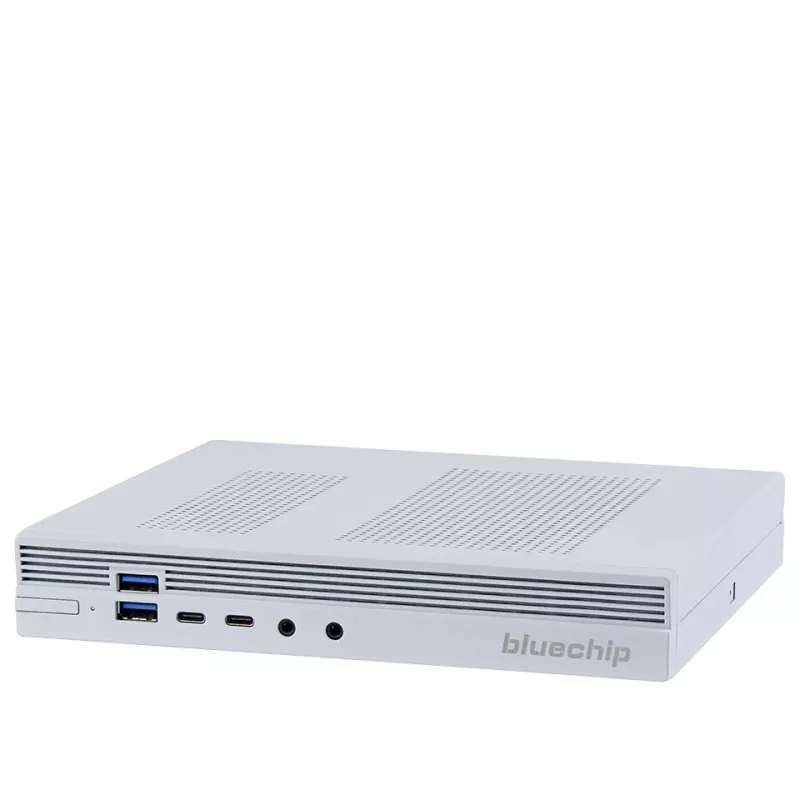 bluechip BUSINESSline S3160 *Valge* Inteli Core i5 protsessor 14400 / kuni 4,70 GHz, Windows 11 Pro, 8 GB DDR5, 500 GB NVMe SSD, Inteli Wi-Fi 6, Bluetooth 5.3, 1 × RJ45 (2,5 Gb/s), Inteli UHD graafika