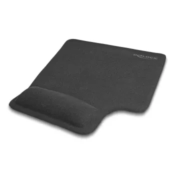 DeLOCK Ergonomic hiir Pad with Gel Wrist Rest left-hander Must