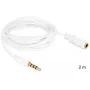 Audio Kaabel DeLOCK 3.5mm 2m Valge