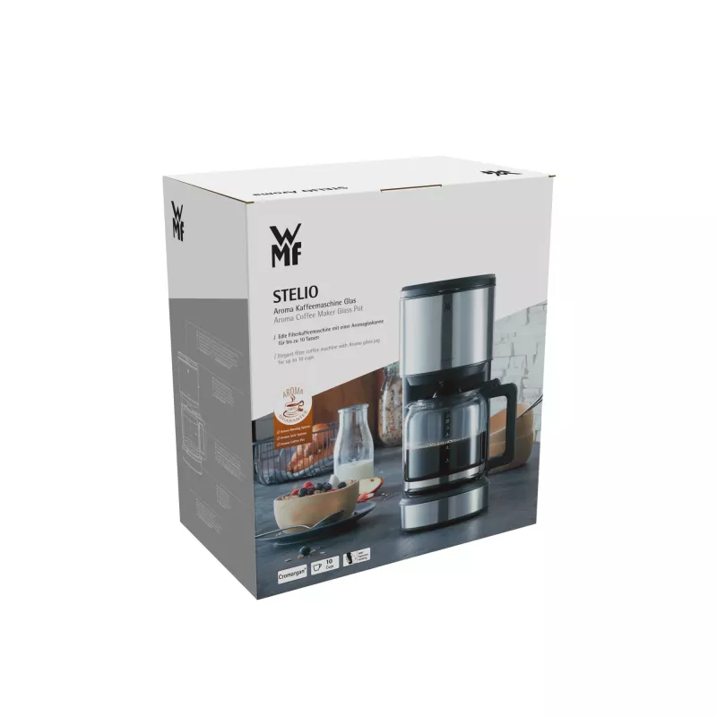 WMF Stelio 0412150011 poolautomaatne tilkkohvimasin 1,25 l