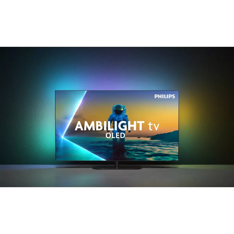 Philips Ambilight 42OLED810/12 TV 106,7 cm (42 tolli) 4K Ultra HD nutiteler Wi-Fi must