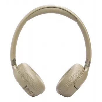 Kõrvaklapid JBL Tune 680NC, juhtmega ja juhtmevaba (Bluetooth, USB-C), supra-auraalne, peakinnitusega, beež, 20–20000 Hz, 161 g