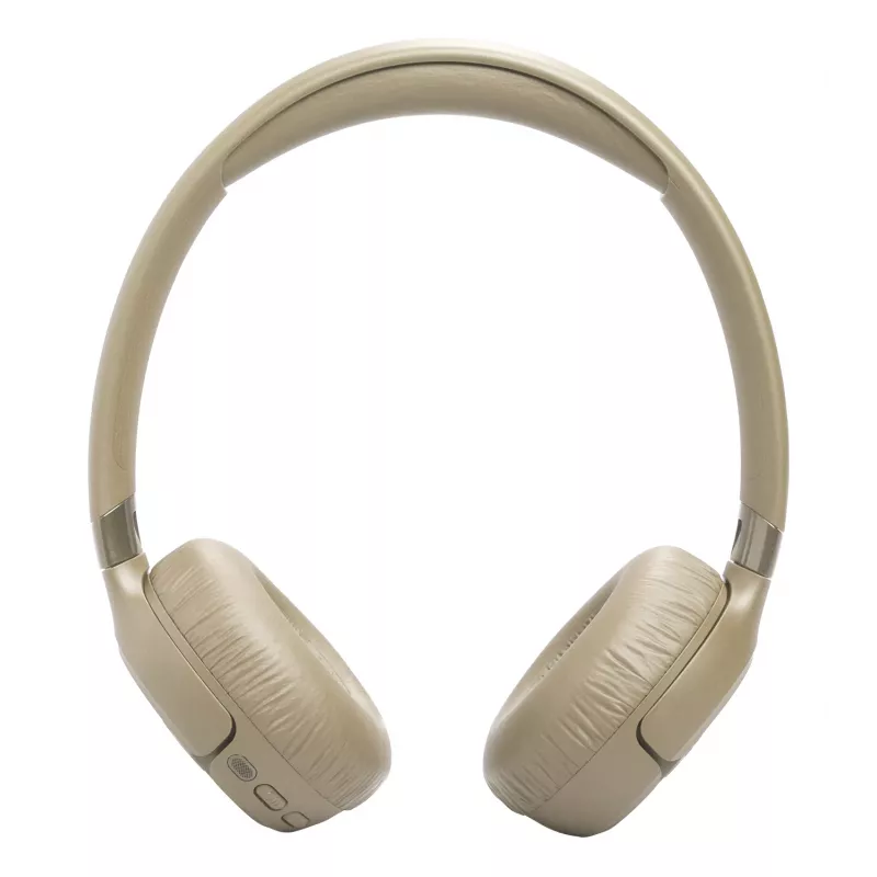 Kõrvaklapid JBL Tune 680NC, juhtmega ja juhtmevaba (Bluetooth, USB-C), supra-auraalne, peakinnitusega, beež, 20–20000 Hz, 161 g