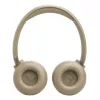 Kõrvaklapid JBL Tune 680NC, juhtmega ja juhtmevaba (Bluetooth, USB-C), supra-auraalne, peakinnitusega, beež, 20–20000 Hz, 161 g