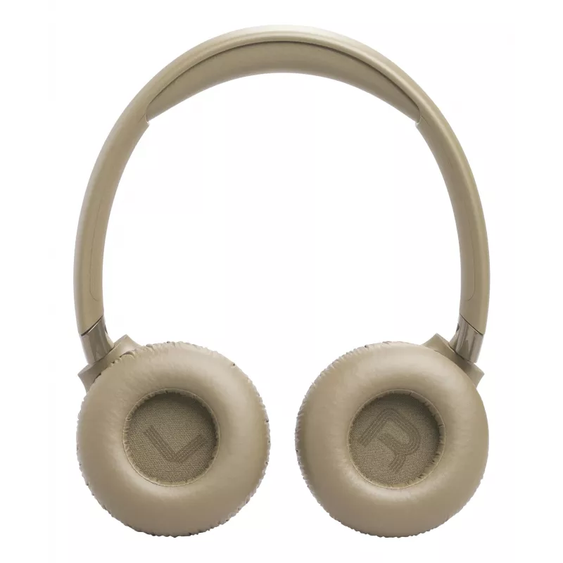 Kõrvaklapid JBL Tune 680NC, juhtmega ja juhtmevaba (Bluetooth, USB-C), supra-auraalne, peakinnitusega, beež, 20–20000 Hz, 161 g