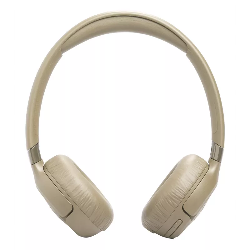 Kõrvaklapid JBL Tune 680NC, juhtmega ja juhtmevaba (Bluetooth, USB-C), supra-auraalne, peakinnitusega, beež, 20–20000 Hz, 161 g