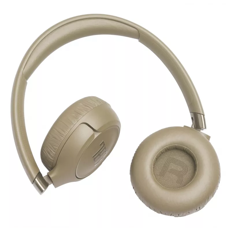 Kõrvaklapid JBL Tune 680NC, juhtmega ja juhtmevaba (Bluetooth, USB-C), supra-auraalne, peakinnitusega, beež, 20–20000 Hz, 161 g