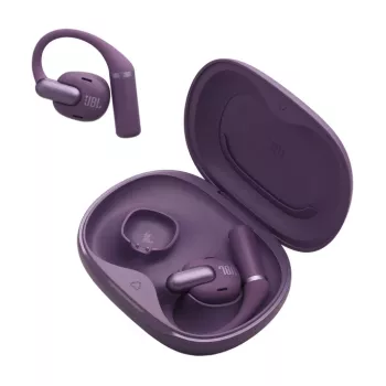 Peakomplekt JBL Sense Pro TWS Bluetooth kõrvakonksuga kõrvasisene 20–40000 Hz USB‑C laadimisalus lilla