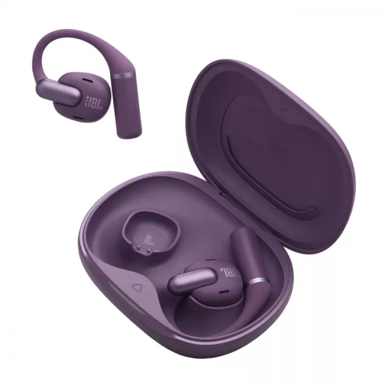 Peakomplekt JBL Sense Pro TWS Bluetooth kõrvakonksuga kõrvasisene 20–40000 Hz USB‑C laadimisalus lilla