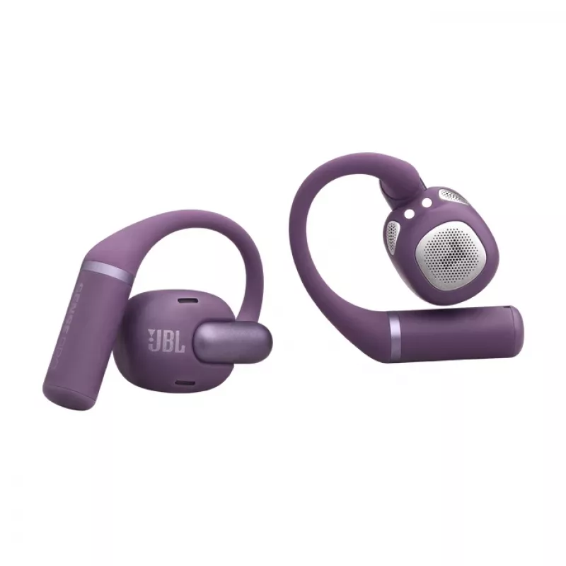 Peakomplekt JBL Sense Pro TWS Bluetooth kõrvakonksuga kõrvasisene 20–40000 Hz USB‑C laadimisalus lilla