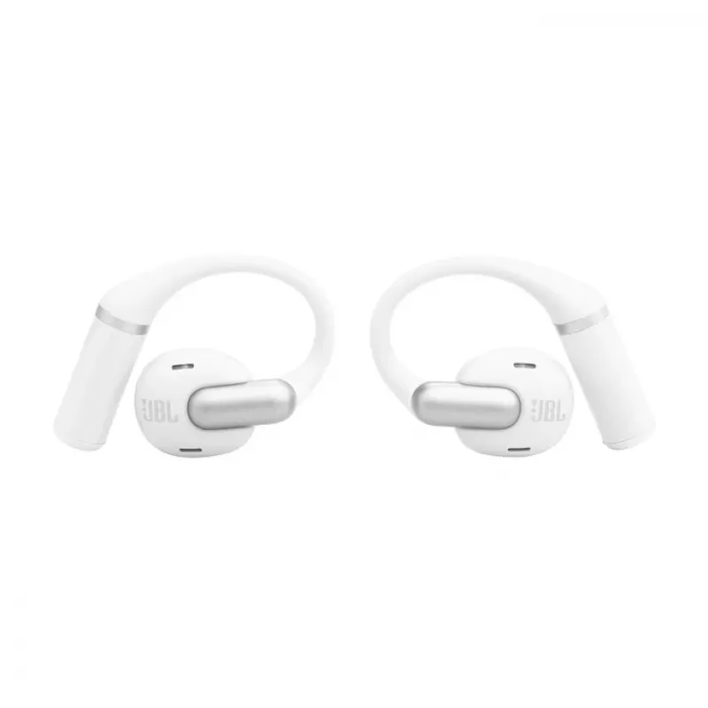 Peakomplekt JBL Sense Pro TWS kõrvakonksuga, kõnedele ja muusikale, 20–40000 Hz, USB-C laadimisalus, Valge