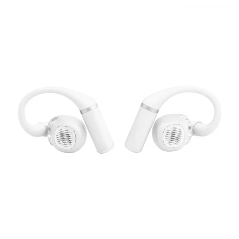 Peakomplekt JBL Sense Pro TWS kõrvakonksuga, kõnedele ja muusikale, 20–40000 Hz, USB-C laadimisalus, Valge