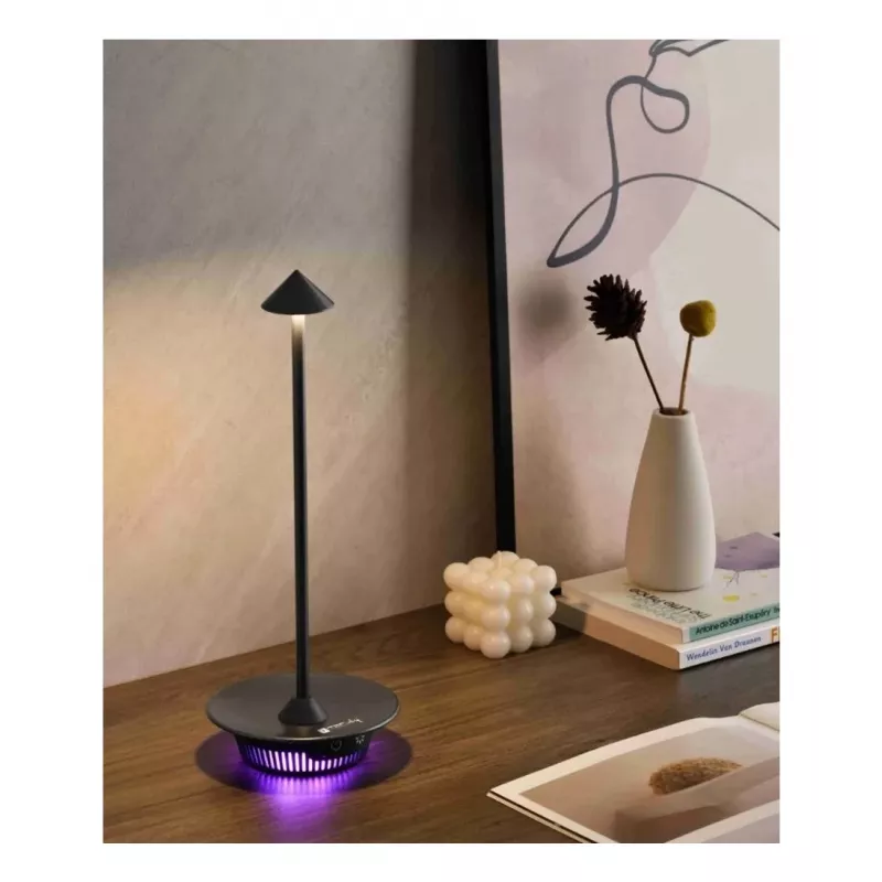 Techly I-LAMP-TABLE3 laualamp SMD LED-moodul 1 W SMD LED D must