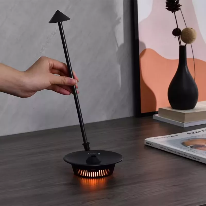 Techly I-LAMP-TABLE3 laualamp SMD LED-moodul 1 W SMD LED D must