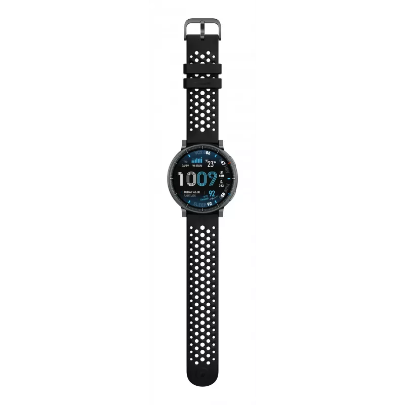 Amazfit Active Max ümmargune AMOLED 1,5-tolline 480×480 puuteekraan 64 MB muutmälu 4 GB 658 mAh must nutikell