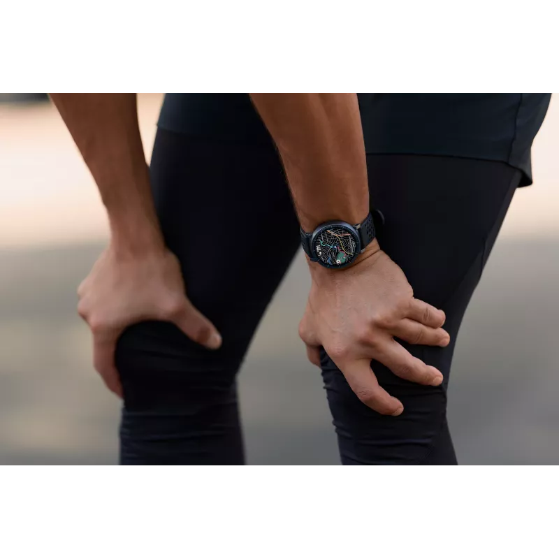 Amazfit Active Max ümmargune AMOLED 1,5-tolline 480×480 puuteekraan 64 MB muutmälu 4 GB 658 mAh must nutikell