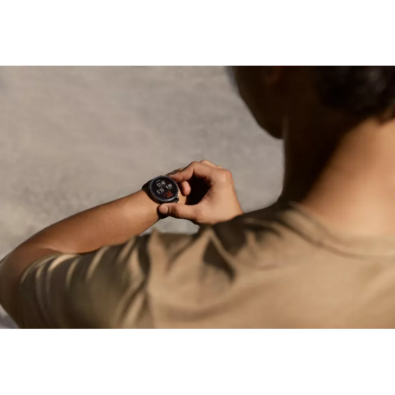 Amazfit Active Max ümmargune AMOLED 1,5-tolline 480×480 puuteekraan 64 MB muutmälu 4 GB 658 mAh must nutikell