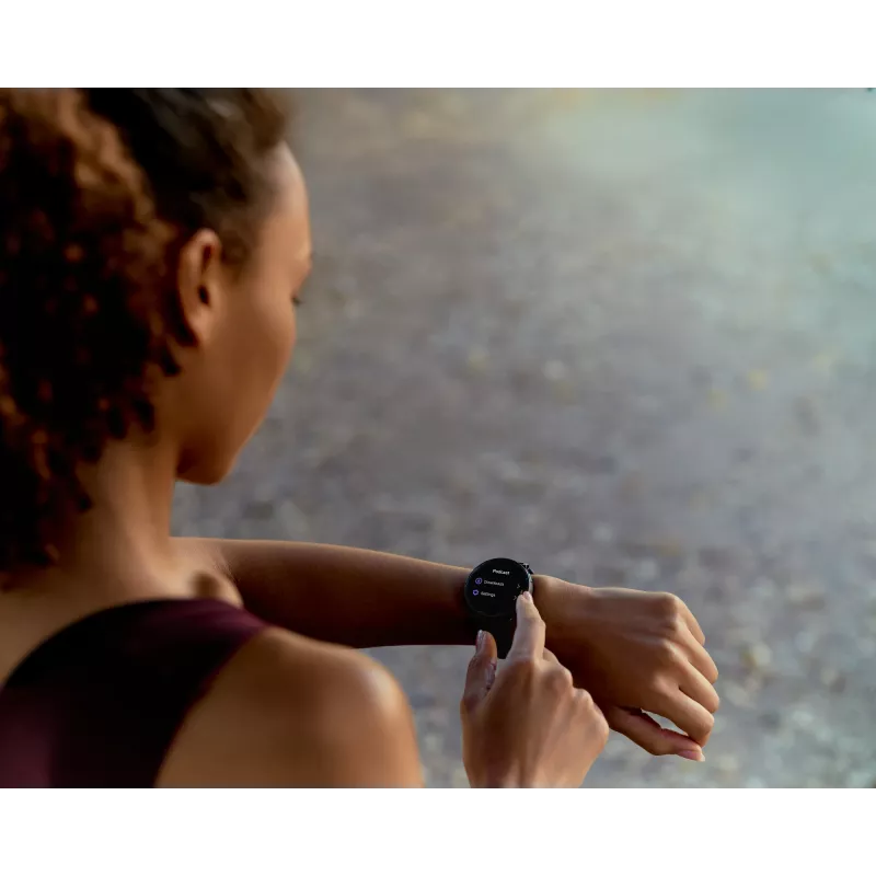 Amazfit Active Max ümmargune AMOLED 1,5-tolline 480×480 puuteekraan 64 MB muutmälu 4 GB 658 mAh must nutikell