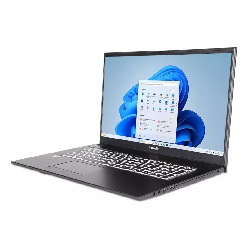 TERRA 1220855 sülearvuti Intel® Core™ i5 i5-1334U 43,9 cm (17,3 tolli) Full HD 16 GB DDR4-SDRAM 500 GB SSD Wi-Fi 6 (802.11ax) Windows 11 Home German hall
