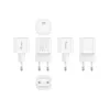 Equip 1-pordiline 20 W USB-C PD laadija, sisekasutuseks, vahelduvvool, valge, 100–240 V