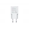 EQUIP 2‑Port 20W GaN õhuke USB PD Charger — USB‑C x1, USB‑A x1, Input 100–240V, Max Output 12V, Valge