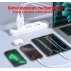 EQUIP 2‑Port 20W GaN õhuke USB PD Charger — USB‑C x1, USB‑A x1, Input 100–240V, Max Output 12V, Valge