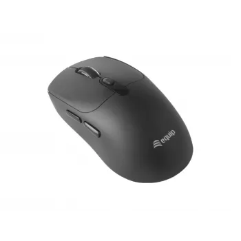 EQUIP mõlemakäeline 6 nupuga kaherežiimiline juhtmevaba hiir, optiline 1600 DPI, RF + Bluetooth, must