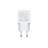 EQUIP 2-Port 30W GaN õhuke USB-C PD Charger — 2 USB-C ports, 100–240V input, max 20V output, Valge