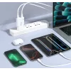 EQUIP 2-Port 30W GaN õhuke USB-C PD Charger — 2 USB-C ports, 100–240V input, max 20V output, Valge