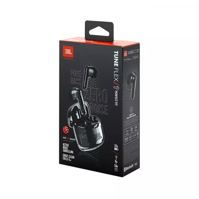 JBL Tune Flex kõrvaklapid True Wireless Stereo (TWS) kõrvasisesed Kõned/muusika/sport/igapäevane Bluetooth Must