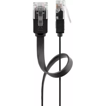 Networking kaabel Goobay 95388 Must 7 m Cat6 U/UTP