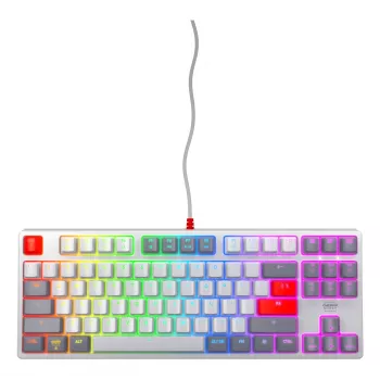 Mehaaniline mänguriklaviatuur CHERRY K4V2 RGB Tenkeyless Juhtmega USB 67 klahvi