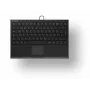 KeySonic KSK-5211ELU (DE) klaviatuur Kodu USB QWERTZ Saksa Must