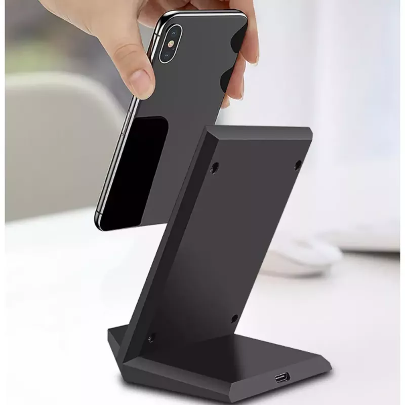 Siselaadija 2GO 797330 nutitelefonile must USB juhtmevaba kiirlaadimine