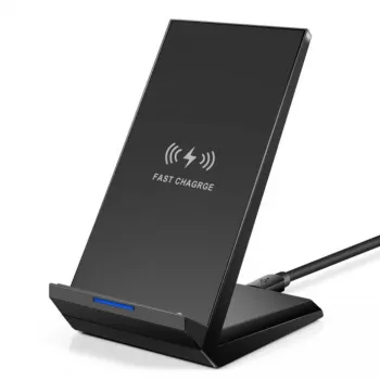 Siselaadija 2GO 797330 nutitelefonile must USB juhtmevaba kiirlaadimine