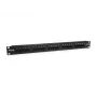 Equip 25-pordine Cat.3 RJ45 ISDN jaotusliides, must