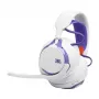 Peakomplekt JBL Quantum 650 — Juhtmevaba Bluetooth, USB-C, ümberkõrvaklapid, peapaelaga, valge, 20–20000 Hz