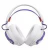 Peakomplekt JBL Quantum 650 — Juhtmevaba Bluetooth, USB-C, ümberkõrvaklapid, peapaelaga, valge, 20–20000 Hz