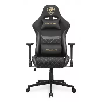 Universaalne mängutool COUGAR Gaming Armor One V2 Gold F Upholstered padded seat Must Gold