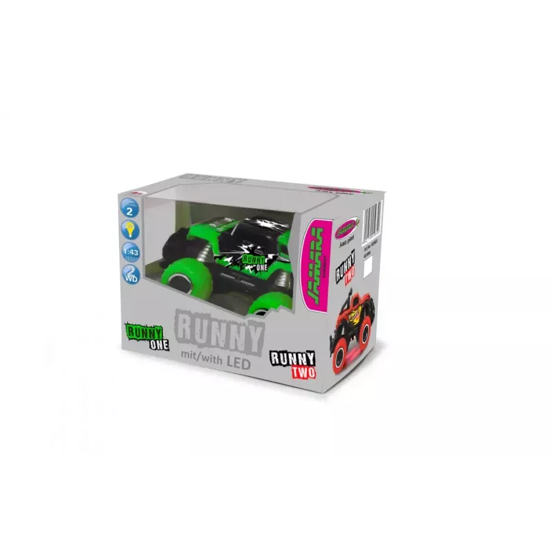 Monster truck Jamara Runny One raadio teel juhitav RC-mudel 1:43