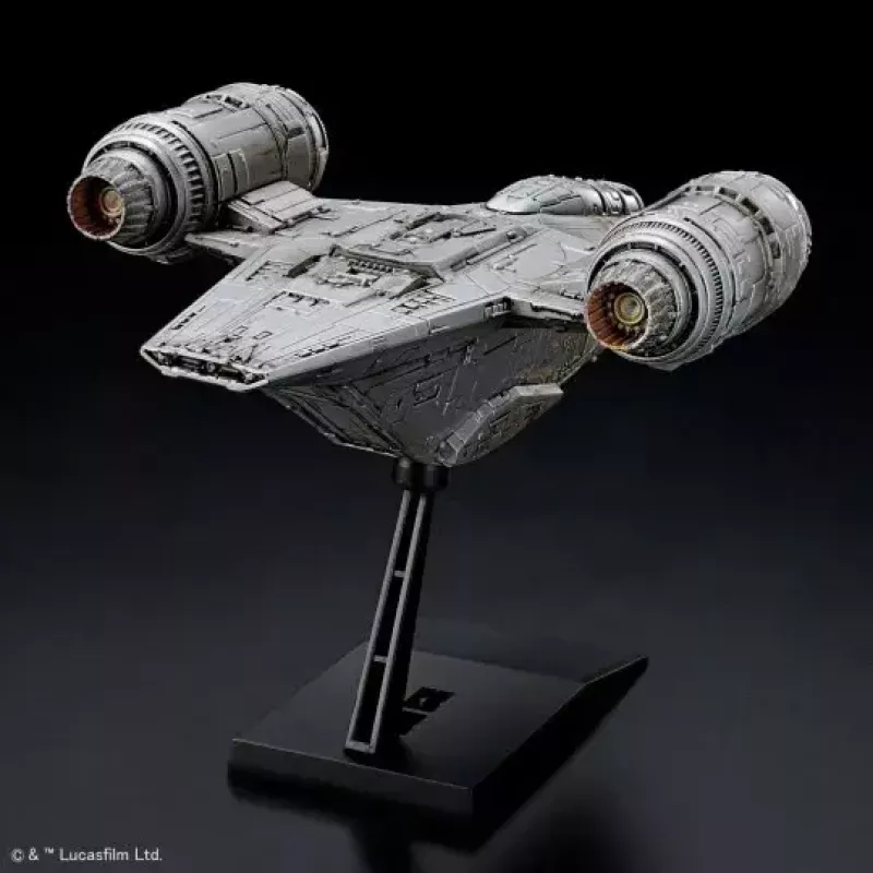 Plastmudel REVELL Razor Crest 1/144 mõõtkavas — Star Wars bandai komplekt, plastist kokkupandav mudelikomplekt
