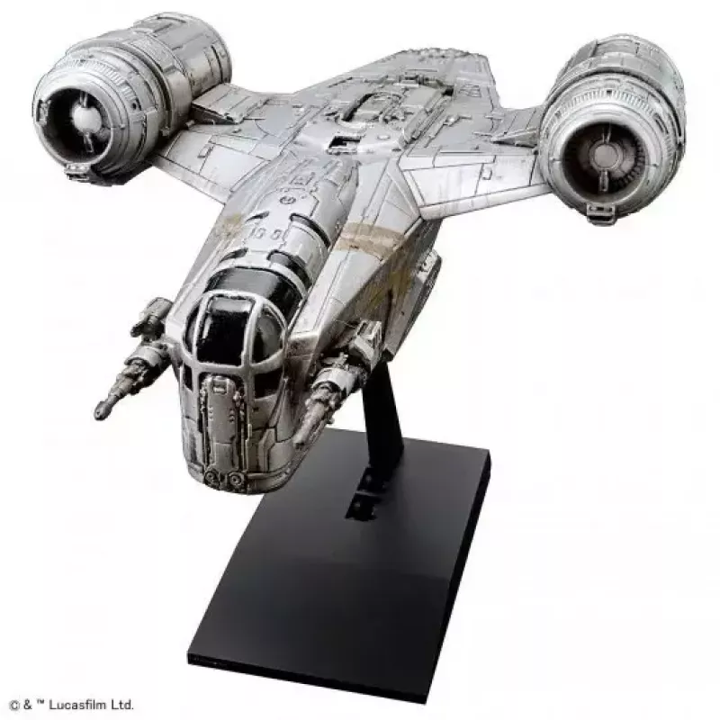 Plastmudel REVELL Razor Crest 1/144 mõõtkavas — Star Wars bandai komplekt, plastist kokkupandav mudelikomplekt