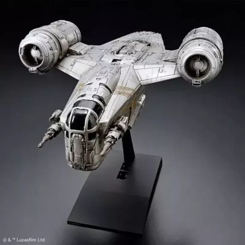 Plastmudel REVELL Razor Crest 1/144 mõõtkavas — Star Wars bandai komplekt, plastist kokkupandav mudelikomplekt
