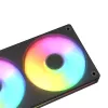 COUGAR Unity240-FB Single-Frame 240 ARGB PWM Reversed Fan koos Stream kaabel disainiga, must