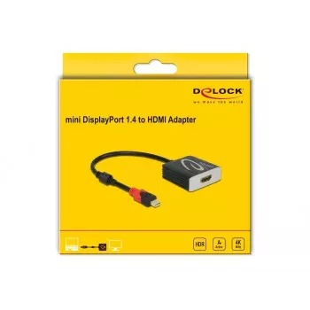 Aktiivne mini DisplayPort 1.4 - HDMI adapter DeLOCK 65302